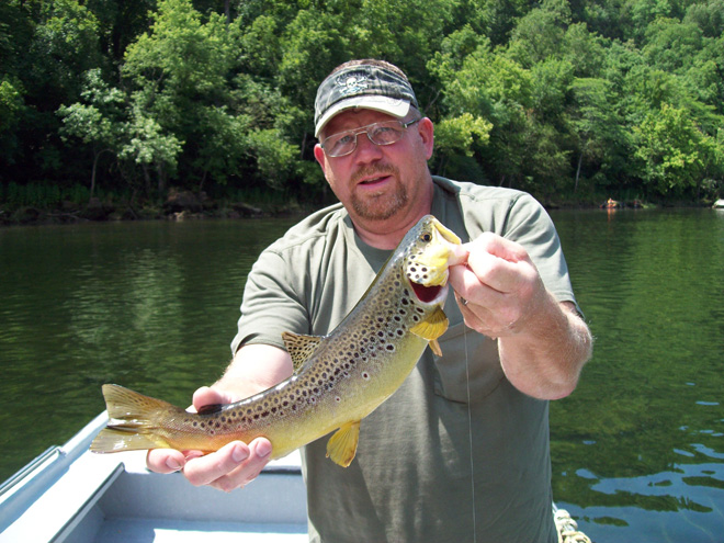 Trout Spin Fishing in and near White River Missouri
