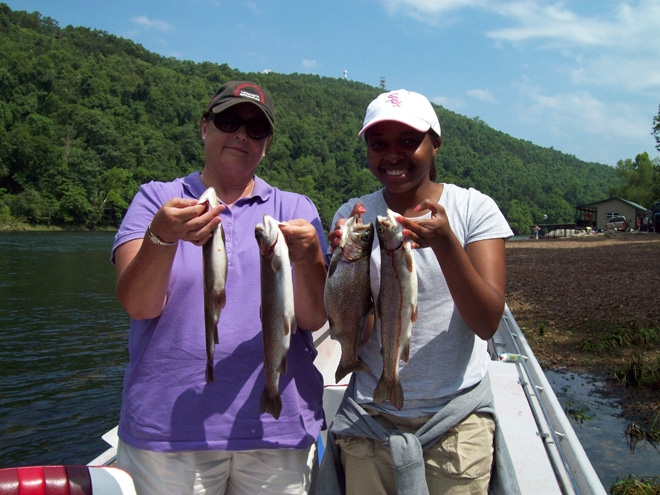 Trout Fishing Guides in and near White River Arkansas