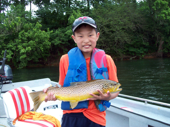 Trout Fishing in and near White River Arkansas