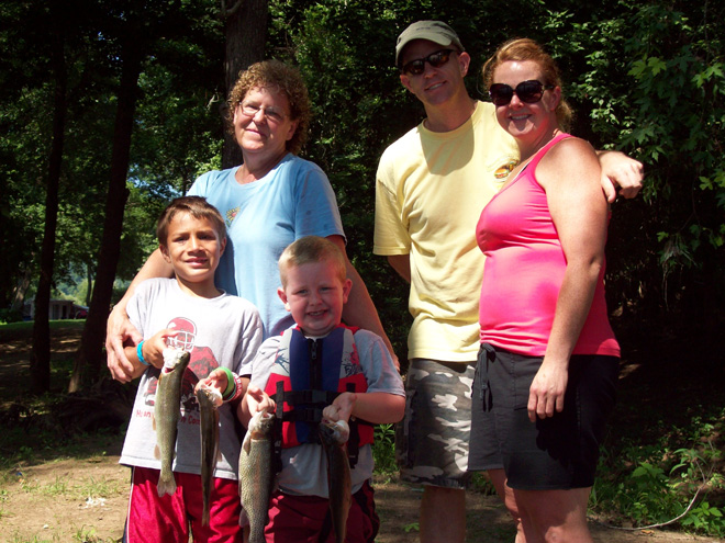 Half Day Trout Fishing Trips in and near White River Arkansas