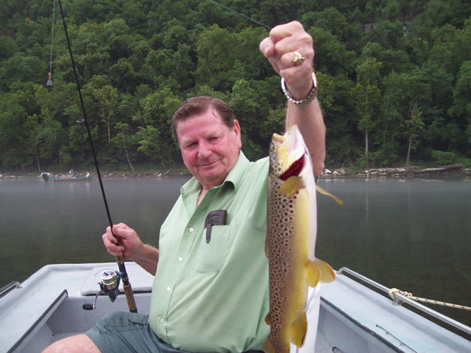 Trout Runs, Riffles and Pools in and near White River Arkansas